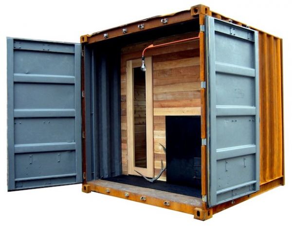 Traditional Wood Sauna Box by Castor (5)