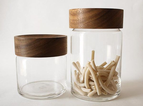 jar wood (3) jar wood 3 10 Great Ways to Revamp Your Kitchenware with Less Than 50$