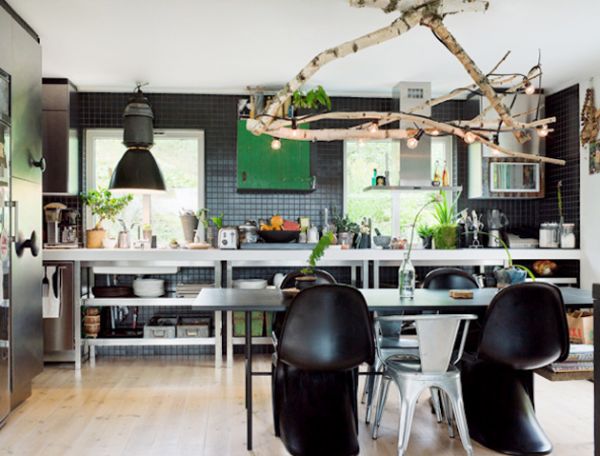 Swedish Home Set Within Lush Greenery 1