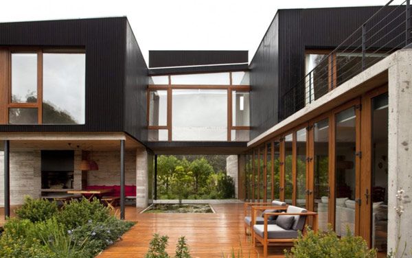 Rock House UN Arquitectura 5 Summer Escape in Chile Blending Together Functionality And Holiday Tingles: Rock House