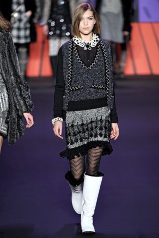 Arizona Muse at Anna Sui Fall 2011