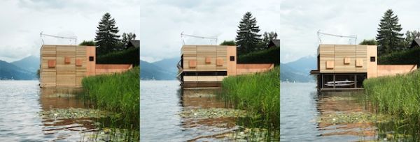 Land Meets Water With Austrian Boat's House (10)