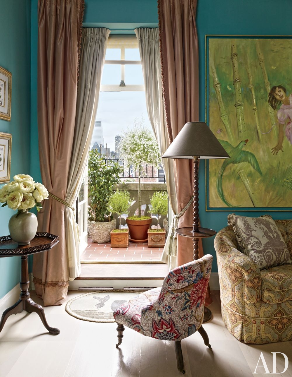 Traditional Bedroom by Rain Phillips in New York, New York